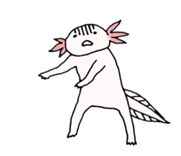 Axolotls (easy to use?) sticker #10056885