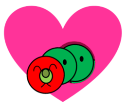 The Caterpillar Sticker sticker #10057079