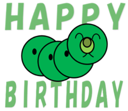 The Caterpillar Sticker sticker #10057086