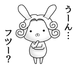 The Count RABBIT 2 sticker #10057230