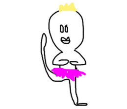 Happy white sticker #10057979