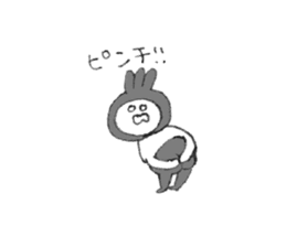 Oshiri-chan Akuno-soshiki sticker #10058084
