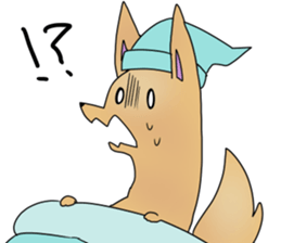 KAWAII Fox sticker #10058257