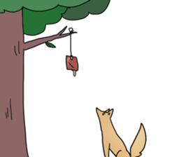 KAWAII Fox sticker #10058265