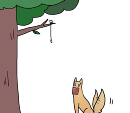 KAWAII Fox sticker #10058267