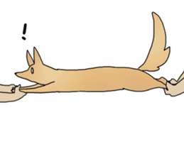 KAWAII Fox sticker #10058273