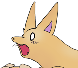 KAWAII Fox sticker #10058275