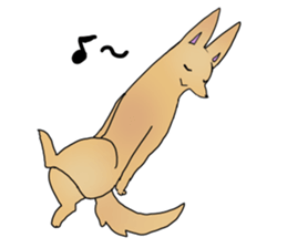 KAWAII Fox sticker #10058283