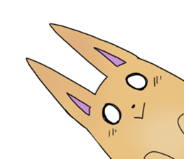 KAWAII Fox sticker #10058284