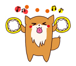 Pretty Dog chan sticker #10058435