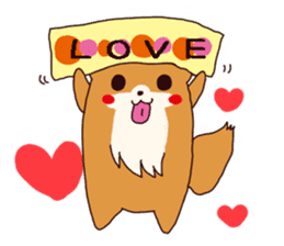 Pretty Dog chan sticker #10058444