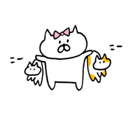 cat N sticker #10058536