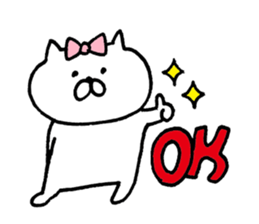 cat N sticker #10058537