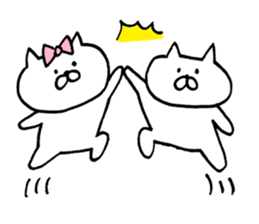 cat N sticker #10058559