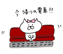 cat N sticker #10058566