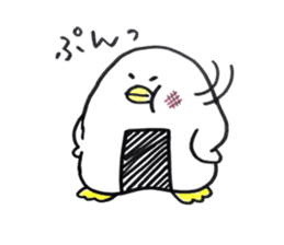 ONIGIRI Penguin sticker #10059082