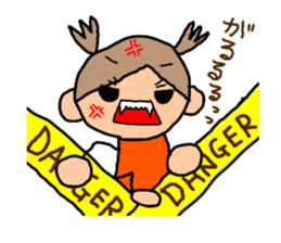 Orange chan.5 sticker #10060050