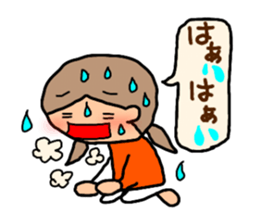 Orange chan.5 sticker #10060068