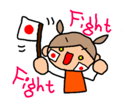 Orange chan.5 sticker #10060077