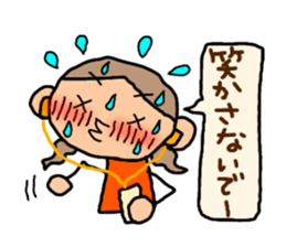 Orange chan.5 sticker #10060084