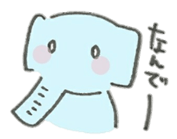 An Cute Elephant sticker #10060103