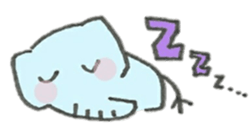 An Cute Elephant sticker #10060127