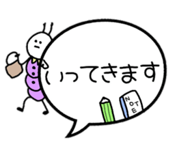 Slightly bigger balloon sticker sticker #10060132