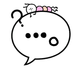 Slightly bigger balloon sticker sticker #10060142