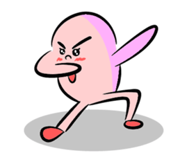 Japanese hero. Egg squadron TEAM-TAMAGON sticker #10060528