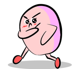 Japanese hero. Egg squadron TEAM-TAMAGON sticker #10060533