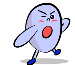 Japanese hero. Egg squadron TEAM-TAMAGON sticker #10060537