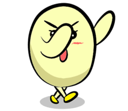 Japanese hero. Egg squadron TEAM-TAMAGON sticker #10060548