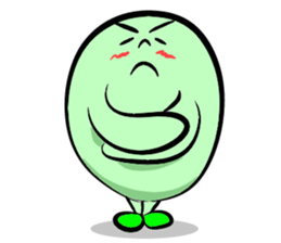 Japanese hero. Egg squadron TEAM-TAMAGON sticker #10060555