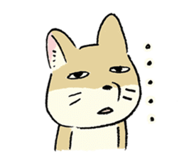 three foxes! 2 sticker #10061188