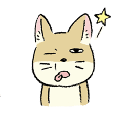 three foxes! 2 sticker #10061190