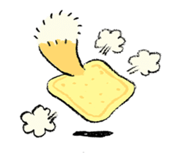 three foxes! 2 sticker #10061197