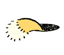 three foxes! 2 sticker #10061207