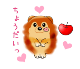PON.de.Pomeranian4 sticker #10061431