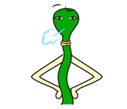 Ancient God Nehebkau sticker #10061869