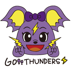 THUNDERS STICKER