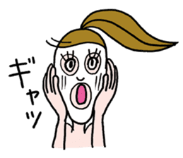 For single life office lady stickers. sticker #10062900