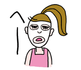 For single life office lady stickers. sticker #10062915