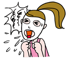 For single life office lady stickers. sticker #10062918