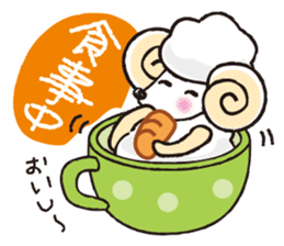 teacup sheep 2 sticker #10063015