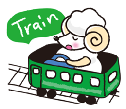 teacup sheep 2 sticker #10063018