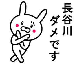 Rabbit to HASEGAWA sticker #10063175