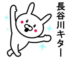 Rabbit to HASEGAWA sticker #10063186