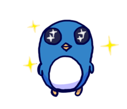 The penguins which fell out of the mind sticker #10063220