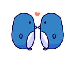 The penguins which fell out of the mind sticker #10063229