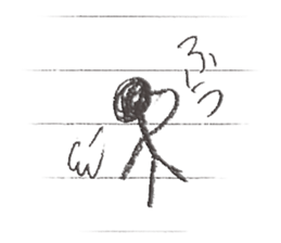 Graffiti on notebook 1 sticker #10063298